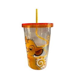 Disney - Le Roi Lion : Gobelet Paille Simba -Boutique Pas Chère 2050030222888 le palais des goodies