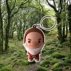 Disney - Blanche-Neige : Porte-clé Grincheux SPVC