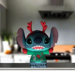 Disney - Lilo Et Stitch : Magnet "pull De Noël"