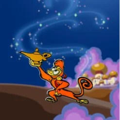 Disney - Aladdin : Pin's Abu Et La Lampe OE