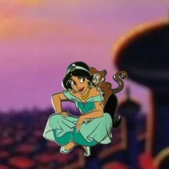 Disney - Aladdin : Pin's Jasmine Et Abu OE