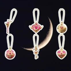 Bandai - Sailor Moon : Set De 6 Porte-clés