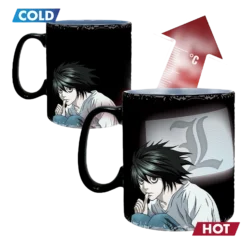 Death Note - Mug Thermoréactif "Kira & L" -Boutique Pas Chère 3665361007418 le palais des goodies