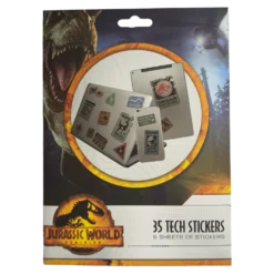 JURASSIC PARK Jurassic World - Domination : 5 Feuilles De 35 Stickers