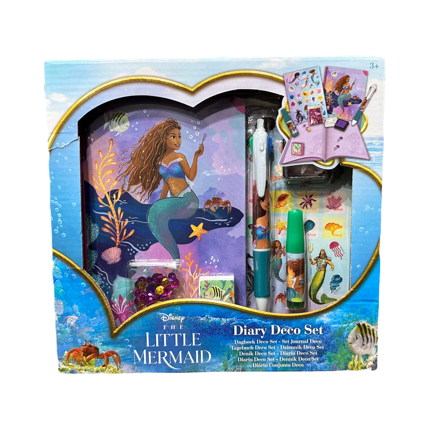 Disney - La Petite Sirène : Set D'écriture 1 Disney - La Petite Sirène : Set D'écriture