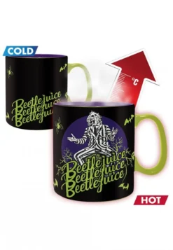 Beetlejuice : Mug Thermo-réactif -Boutique Pas Chère beetlejuice mug heat change 460 ml beetlejuice beetlejuice x2 lg