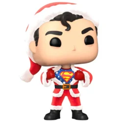 DC Comics - Superman : Box De Noël Funko Pop + T-Shirt -Boutique Pas Chère dc comics superman box de noel funko pop t shirt le palais des goodies 2