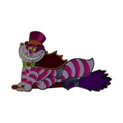 Disney - Alice Au Pays Des Merveilles : Pin's Cheshire Balai