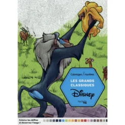 Disney - Coloriages Mystères : Les Grands Classiques Disney