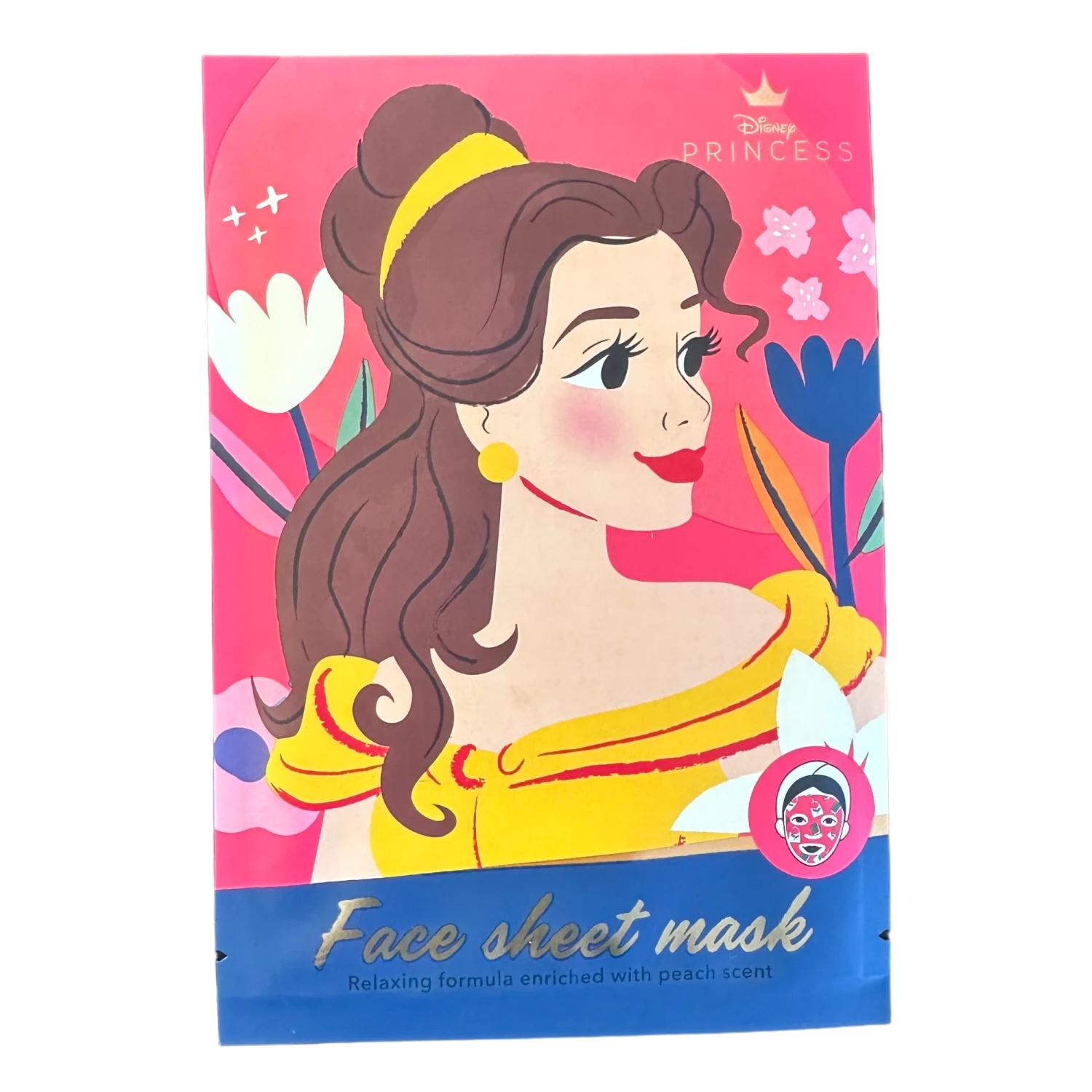 Disney - La Belle Et La Bête : Masque En Tissu Pour Visage 1 Disney - La Belle Et La Bête : Masque En Tissu Pour Visage