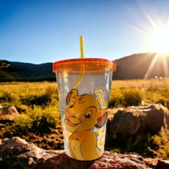 Disney - Le Roi Lion : Gobelet Paille Simba