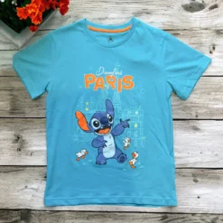 Disney - Lilo Et Stitch : T-Shirt Pour Enfant Stitch "Paris"