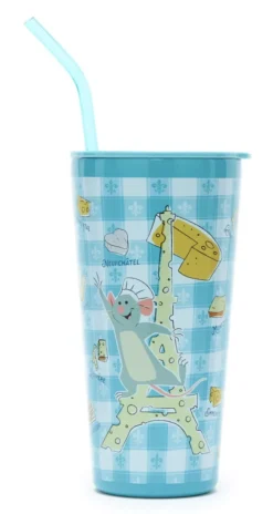 Disney - Ratatouille : Gobelet Paille -Boutique Pas Chère disney ratatouille gobelet paille le palais des goodies 1