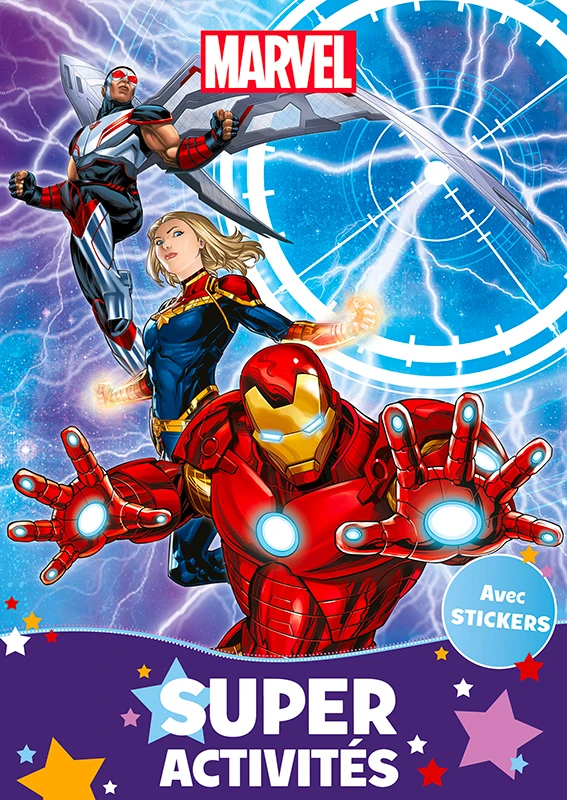 Marvel : Cahier D'activités + Stickers