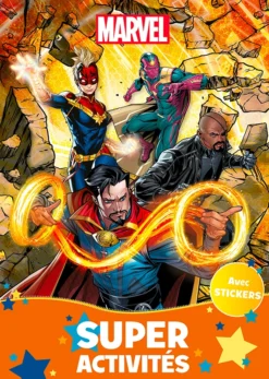 Marvel : Cahier Super Activités + Stickers
