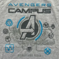 Marvel : T-shirt Avengers Campus 5 Marvel : T-shirt Avengers Campus -Boutique Pas Chère marvel t shirt avengers campus le palais des goodies 1