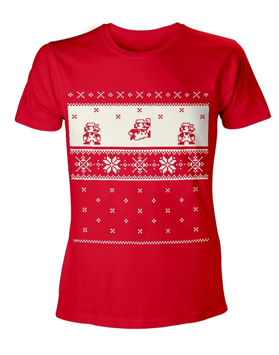 Nintendo - Mario Bros : T Shirt X-Mas 2 Nintendo - Mario Bros : T Shirt X-Mas – Image 2