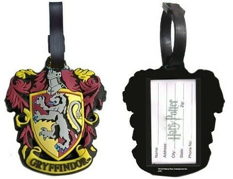 Harry Potter - Étiquette De Bagage Gryffindor 1 Harry Potter - Étiquette De Bagage Gryffindor