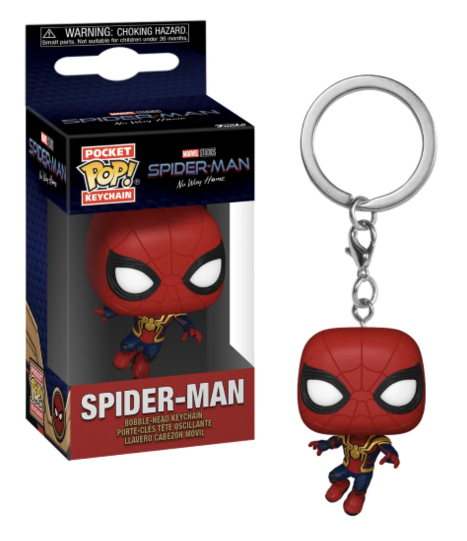 Spiderman NWH - Pocket Pop Keychains : Spiderman 1 Spiderman NWH - Pocket Pop Keychains : Spiderman