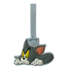 Tom Et Jerry : Etiquette De Bagage "Tom"